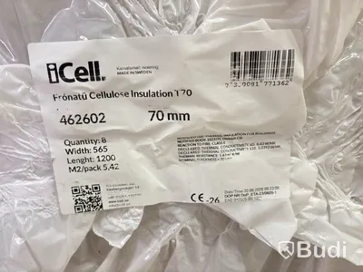 16 PCS. ICELL TIMBER STUD INSULATION BOARDS 70X565X1200 MM