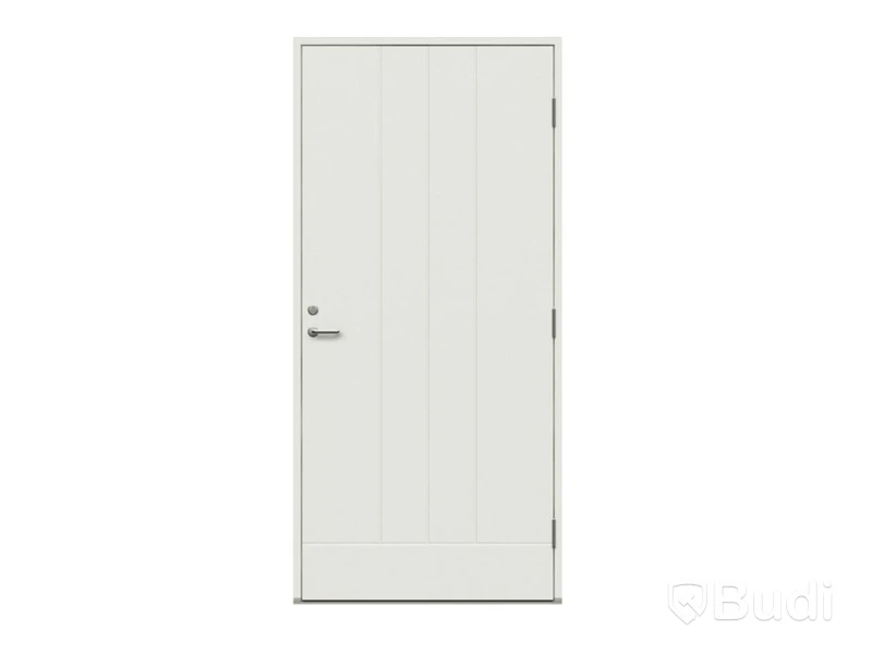 (NEW) EXTERIOR DOOR SOLID ELEMENTS YSTAD M8x19 RIGHT-HAND WHITE