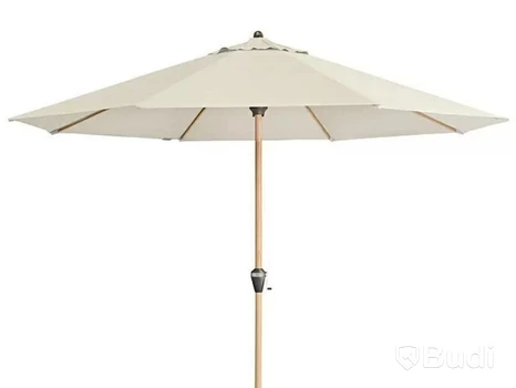 PARASOLL DOPPLER ALU WOOD ULTRA Ø350CM BEIGE