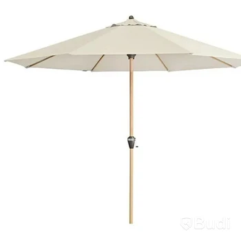 PARASOLL DOPPLER ALU WOOD ULTRA Ø350CM BEIGE