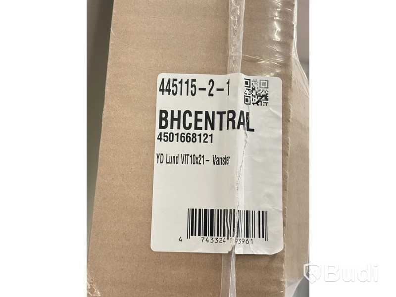 YTTERDÖRR SOLID ELEMENTS LUND 10X21 VIT VÄNSTER