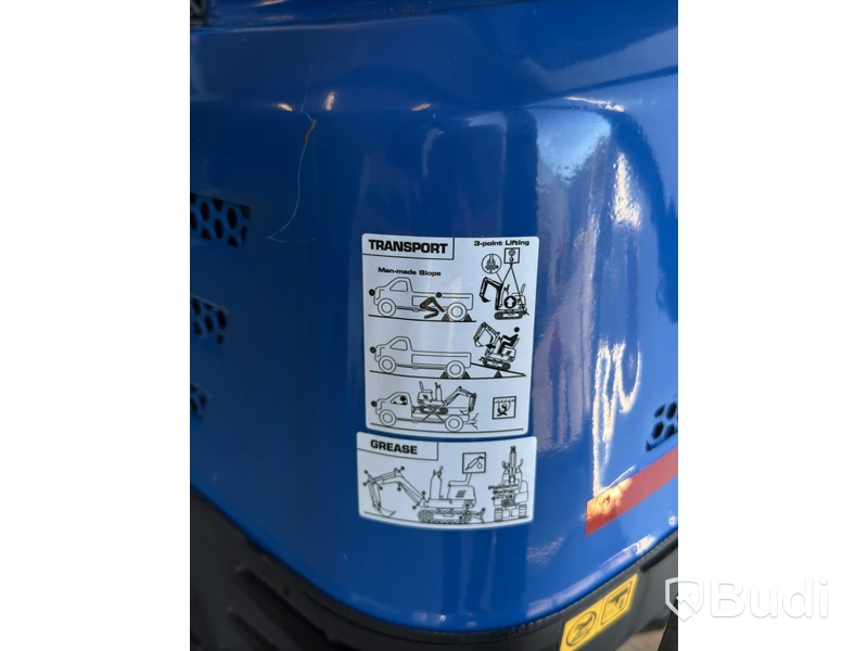 GRÄVMASKIN SCHEPPACH MINI EXC815