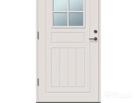 YTTERDÖRR SOLID ELEMENTS LUND 10X21 VIT VÄNSTER