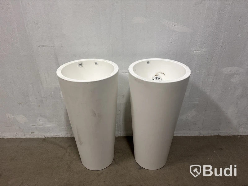 2 st. UTEKRUKA ELHO PURE STRAIGHT ROUND HIGH 41L 50X102,5CM VIT