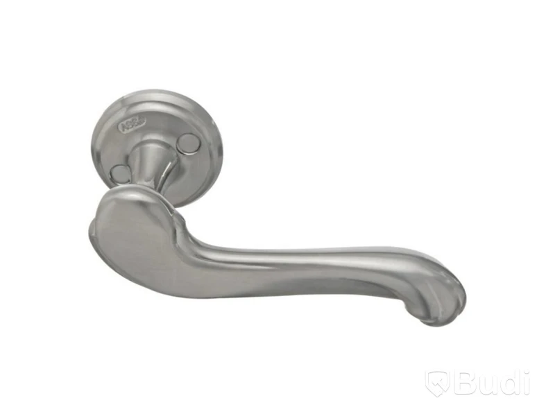 2 st. Ytterdörrhandtag Assa Abloy 1903 epok, matt krom