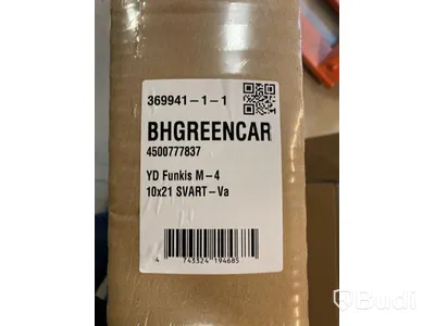YTTERDÖRR SOLID ELEMENTS FUNKIS 10X21 VÄNSTER M4 SVART