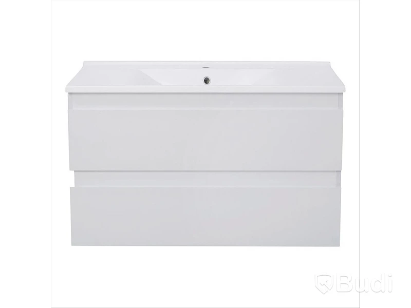 TVÄTTSTÄLLSSKÅP NORTIQ VENEDIG MATT VIT 60CM INKL. TVÄTTSTÄLL