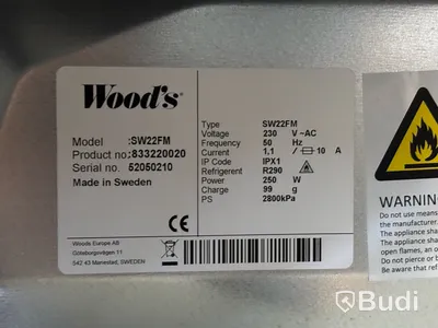 AVFUKTARE WOODS SW22F METALLIC