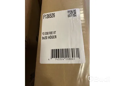 YTTERDÖRR SOLID ELEMENTS RIBE 9X20 HÖGER VIT