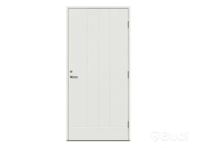 YTTERDÖRR SOLID ELEMENTS YSTAD 10X21 HÖGER VIT