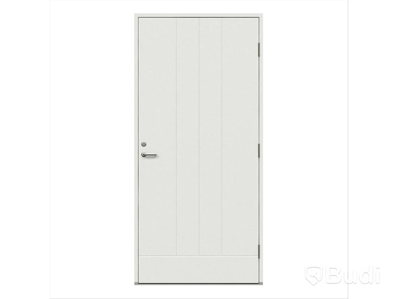 YTTERDÖRR SOLID ELEMENTS YSTAD 10X21 HÖGER VIT