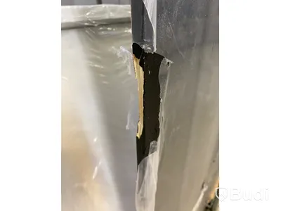 VINDSKYDD PLUS RUSTIK 180X158CM SVART