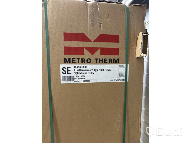 VARMVATTENBEREDARE METRO THERM MODUL 300 E