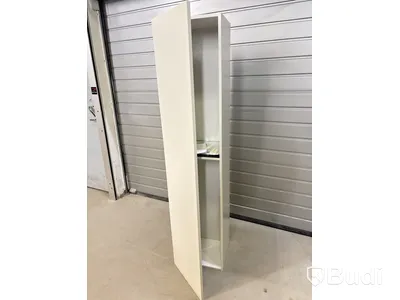 Högskåp Dansani, 1 lucka, vit matt, 40 cm
