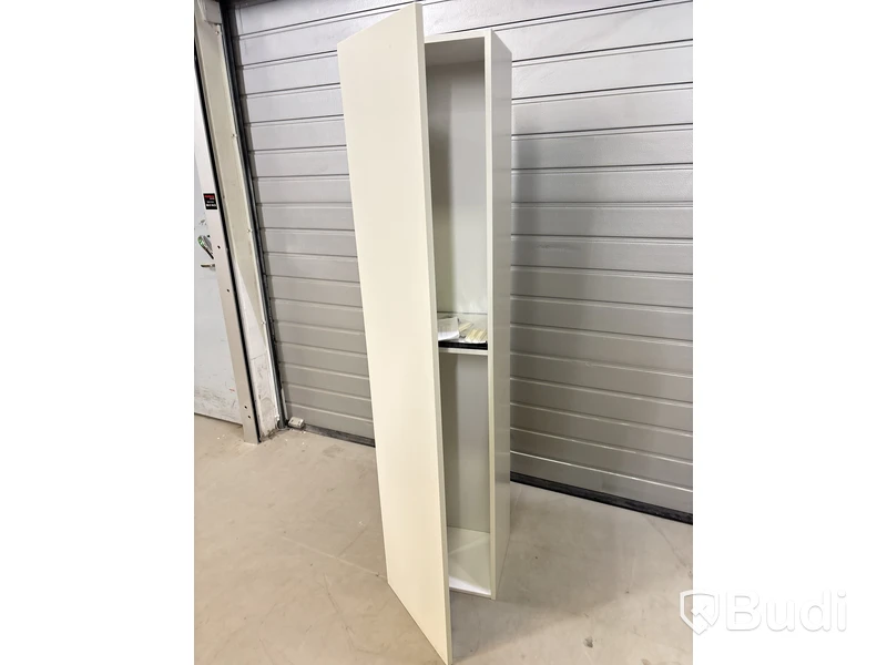Högskåp Dansani, 1 lucka, vit matt, 40 cm
