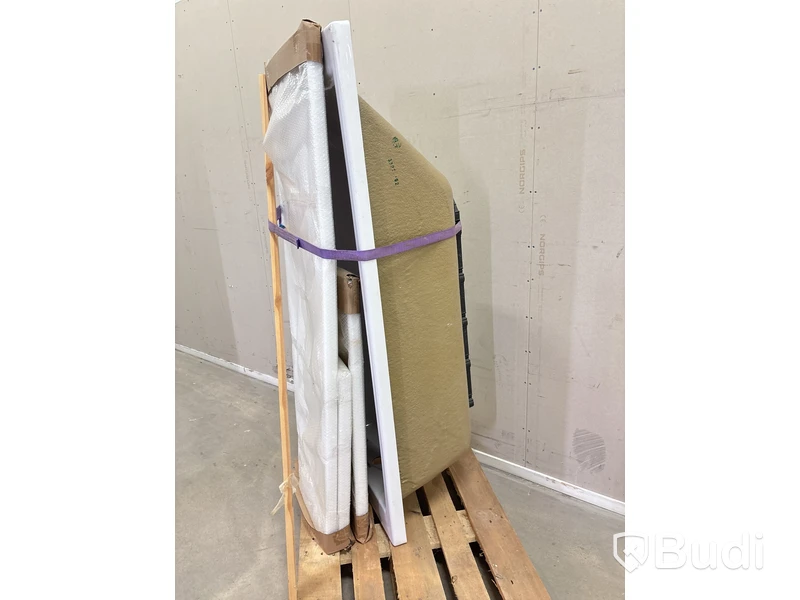 Badkar Allibert 170 cm, vit samt gavlar