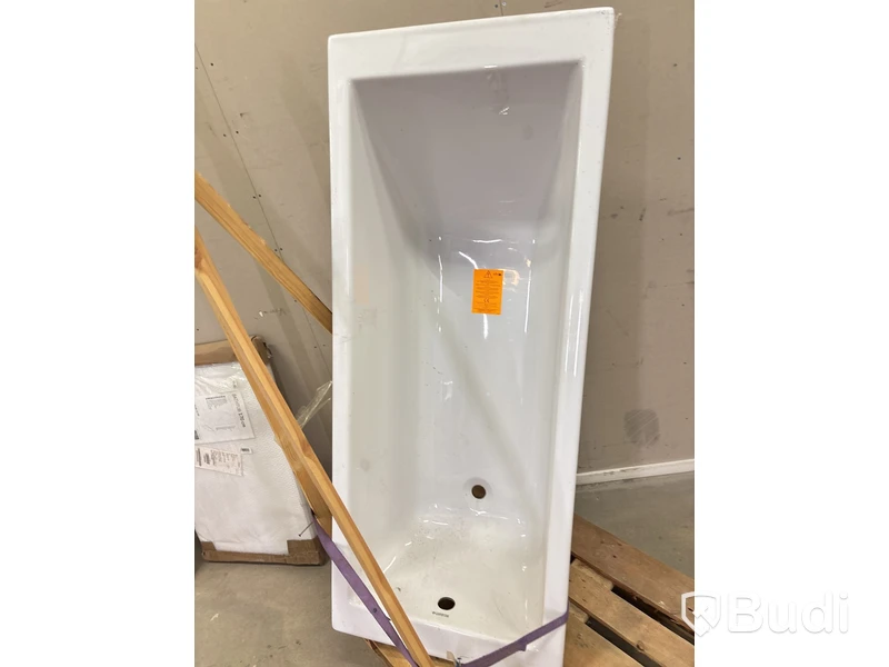 Badkar Allibert 170 cm, vit samt gavlar