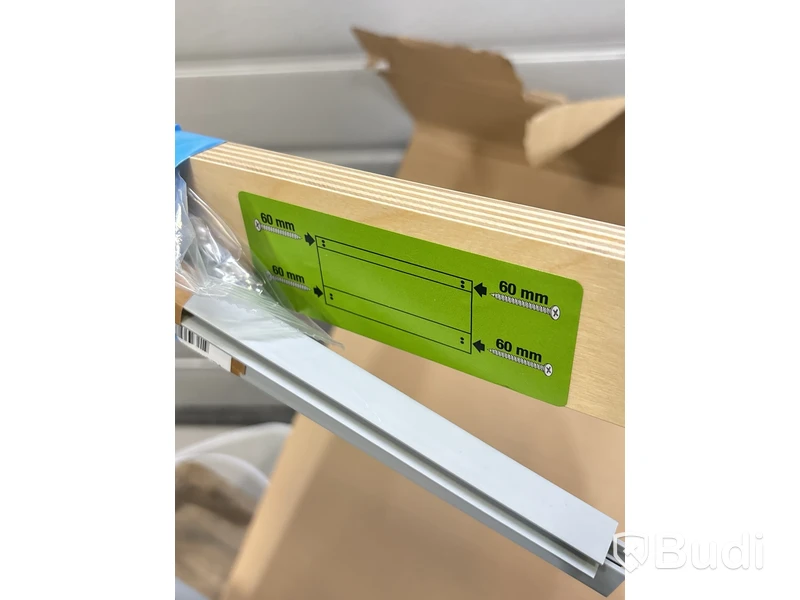 TVÄTTSTÄLLSSKÅP DANSANI, U24-1010, VIT MATT, 60 CM