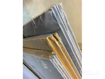 ca 25,7 kvm VÄGGPANEL HUNTONIT FAS 6 BORD PILASTER BLÅ 11X620X2390 MM