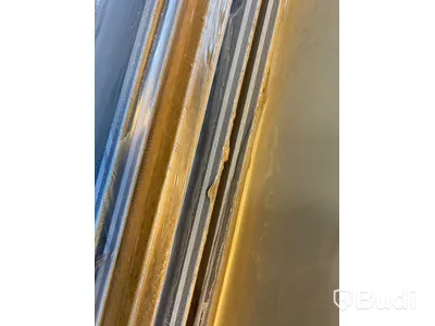 ca 25,7 kvm VÄGGPANEL HUNTONIT FAS 6 BORD PILASTER BLÅ 11X620X2390 MM