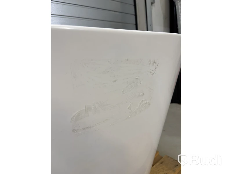 BADKAR RIVA EMMA FRISTÅENDE 150CM VIT