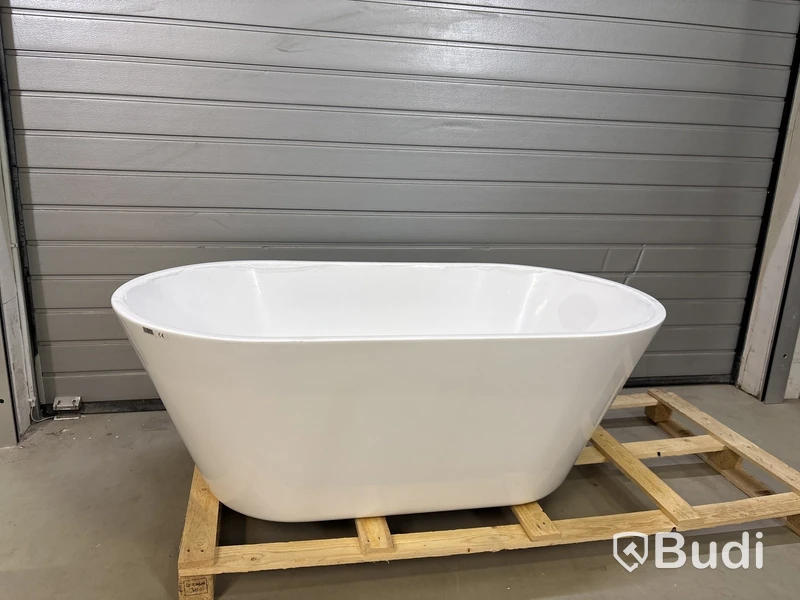 BADKAR RIVA FLORIDA FRISTÅENDE VIT 150 CM