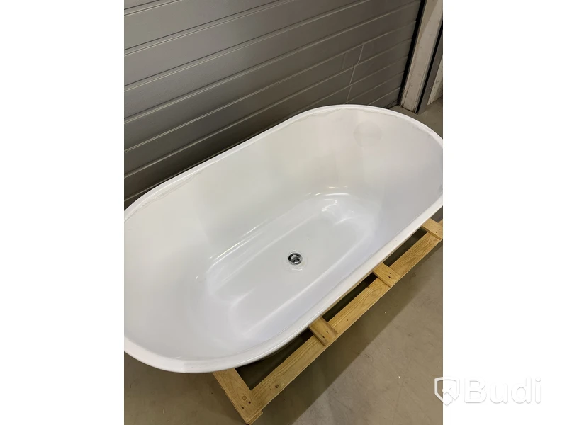 BADKAR RIVA FLORIDA FRISTÅENDE VIT 150 CM