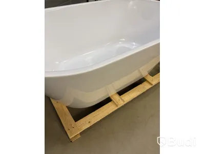 BADKAR RIVA FLORIDA FRISTÅENDE VIT 150 CM