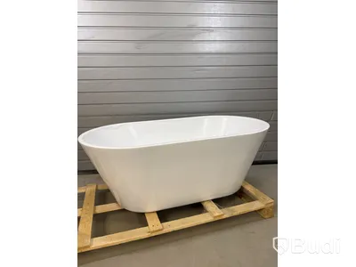 BADKAR RIVA FLORIDA FRISTÅENDE VIT 150 CM