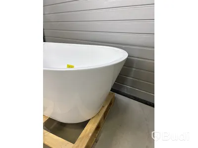 BADKAR RIVA FLORIDA FRISTÅENDE VIT 150 CM