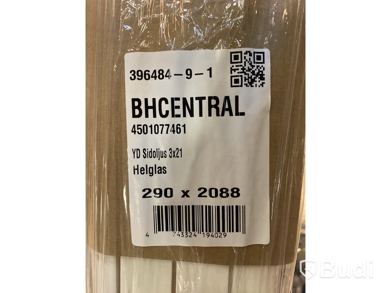 SIDOLJUS SOLID ELEMENTS TILL YTTERDÖRR VIT, 3x21