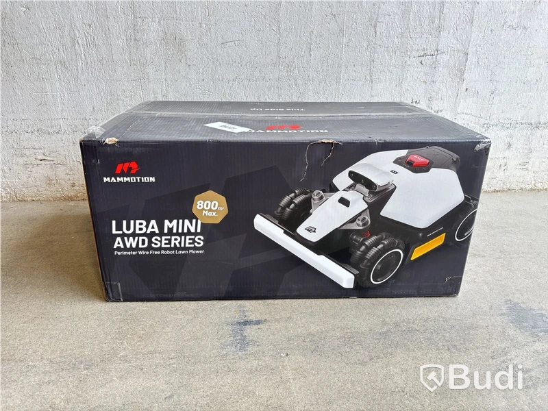 ROBOTGRÄSKLIPPARE MAMMOTION LUBA MINI AWD 800M²  CHG4300 - reservdelsobjekt