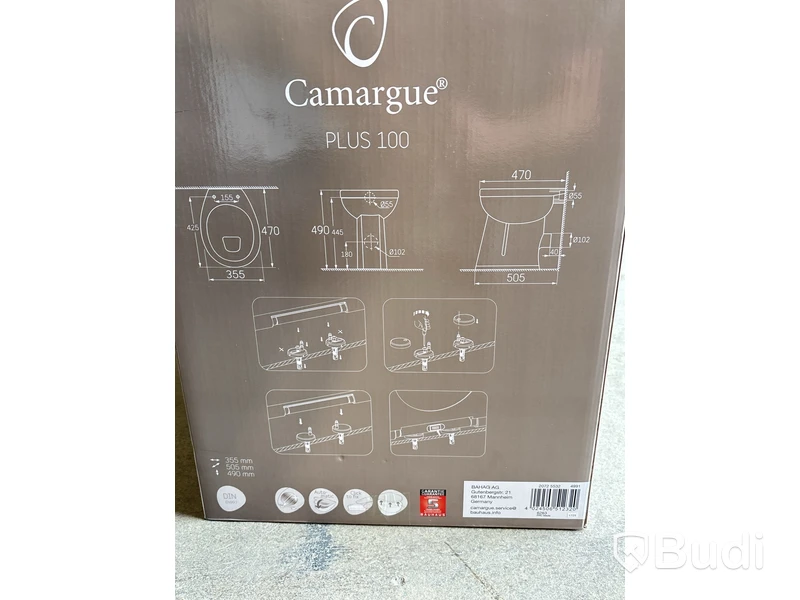 TOALETTSTOL CAMARGUE PLUS 100