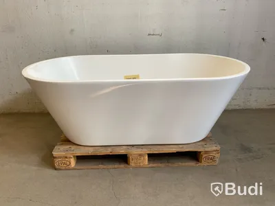 BADKAR BATH DELUXE FLORIDA FRISTÅENDE VIT 160 CM