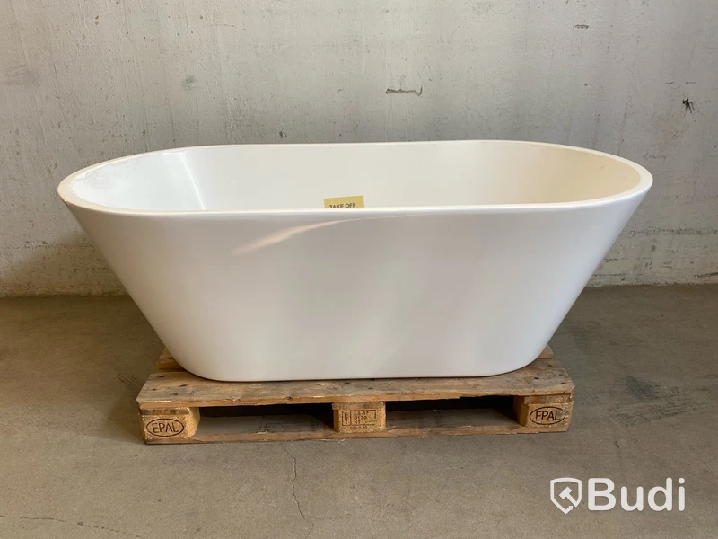 BADKAR BATH DELUXE FLORIDA FRISTÅENDE VIT 160 CM