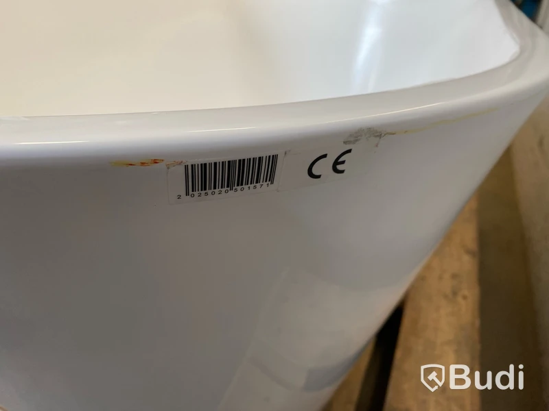 BADKAR BATH DELUXE FLORIDA FRISTÅENDE VIT 160 CM