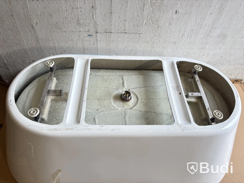 BADKAR BATH DELUXE FLORIDA FRISTÅENDE VIT 160 CM