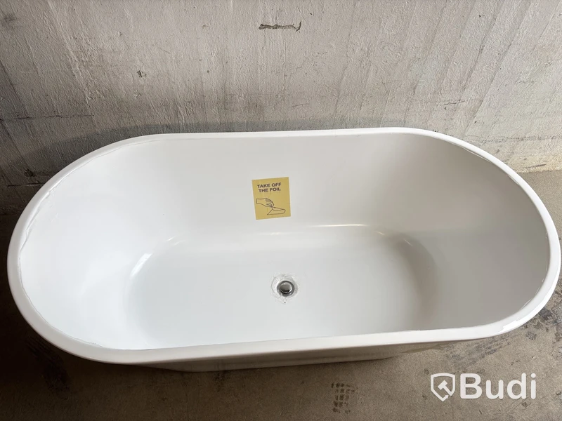 BADKAR BATH DELUXE FLORIDA FRISTÅENDE VIT 160 CM