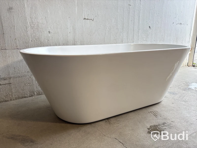 BADKAR BATH DELUXE FLORIDA FRISTÅENDE VIT 160 CM