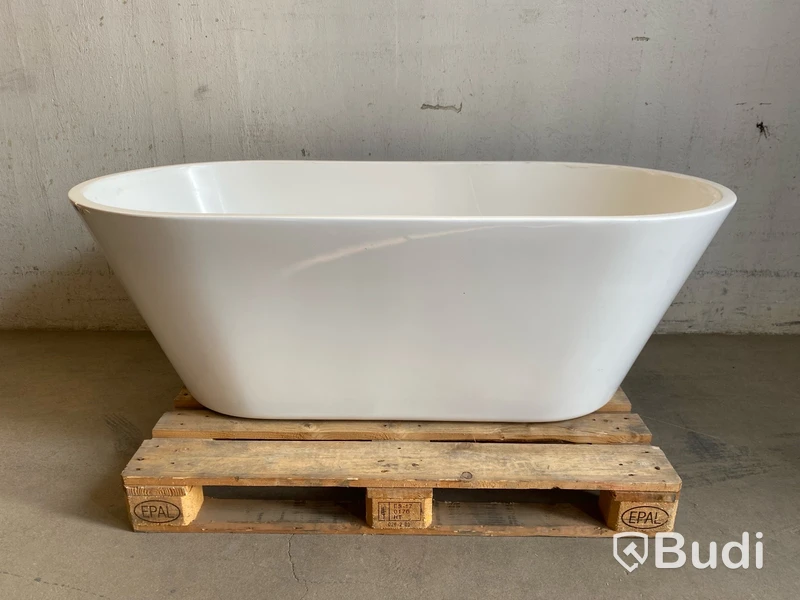 BADKAR BATH DELUXE FLORIDA FRISTÅENDE VIT 160 CM