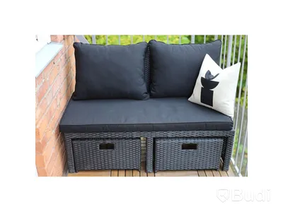 LOUNGESET SUNFUN LUND SVART