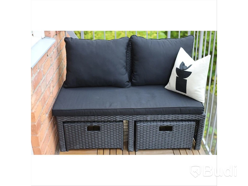 LOUNGESET SUNFUN LUND SVART