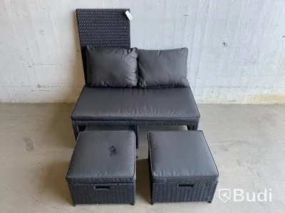LOUNGESET SUNFUN LUND SVART