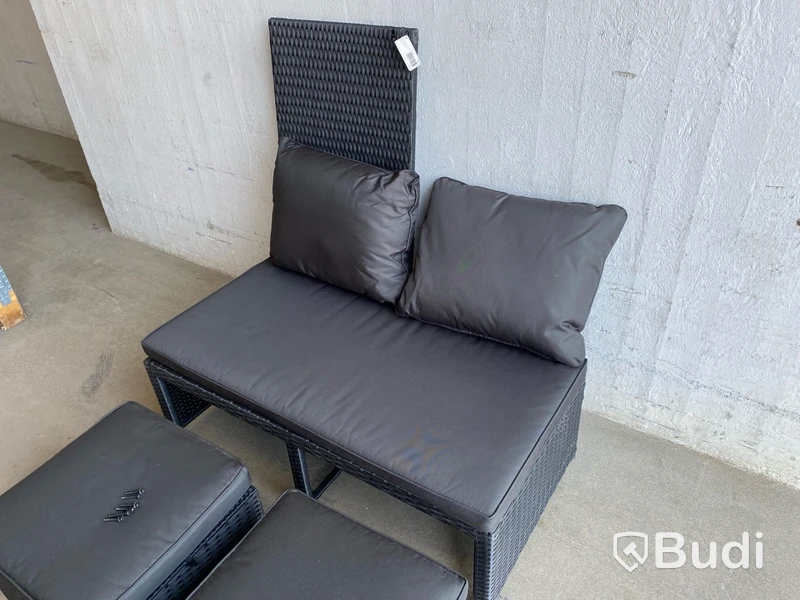 LOUNGESET SUNFUN LUND SVART