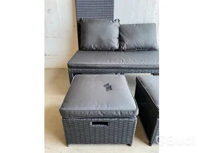 LOUNGESET SUNFUN LUND SVART