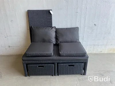 LOUNGESET SUNFUN LUND SVART