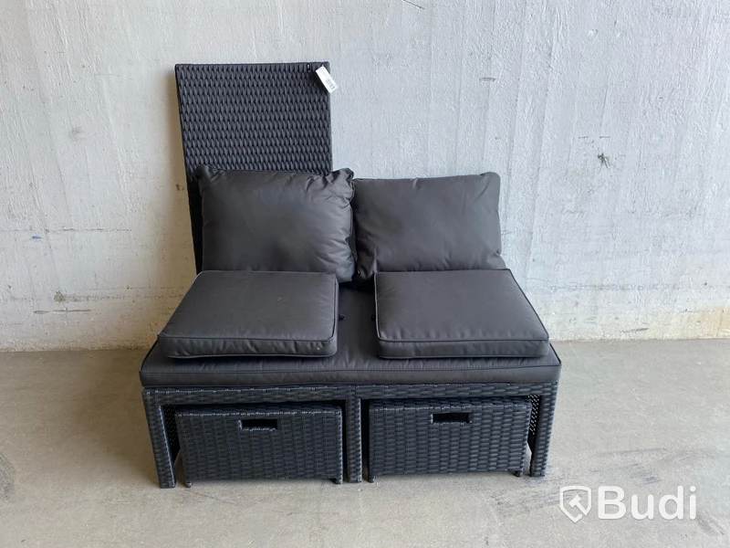 LOUNGESET SUNFUN LUND SVART
