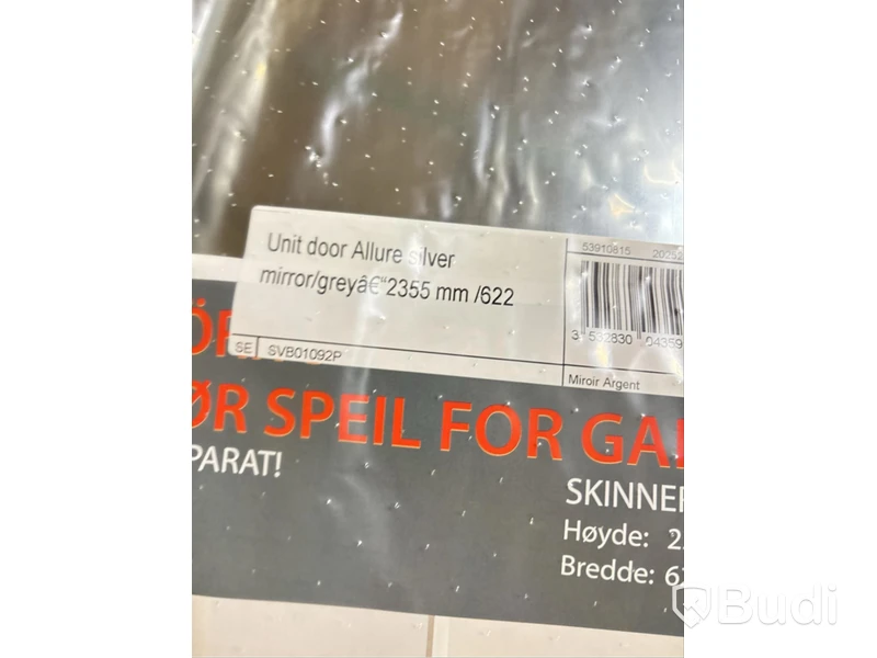 SKJUTDÖRR (EN-PACK) REGALUX VERSION 2 622X2315MM SPEGEL