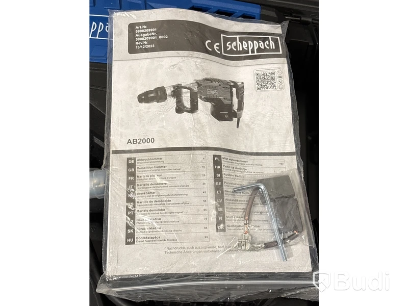 BILNINGSHAMMARE SCHEPPACH AB2000 1700W