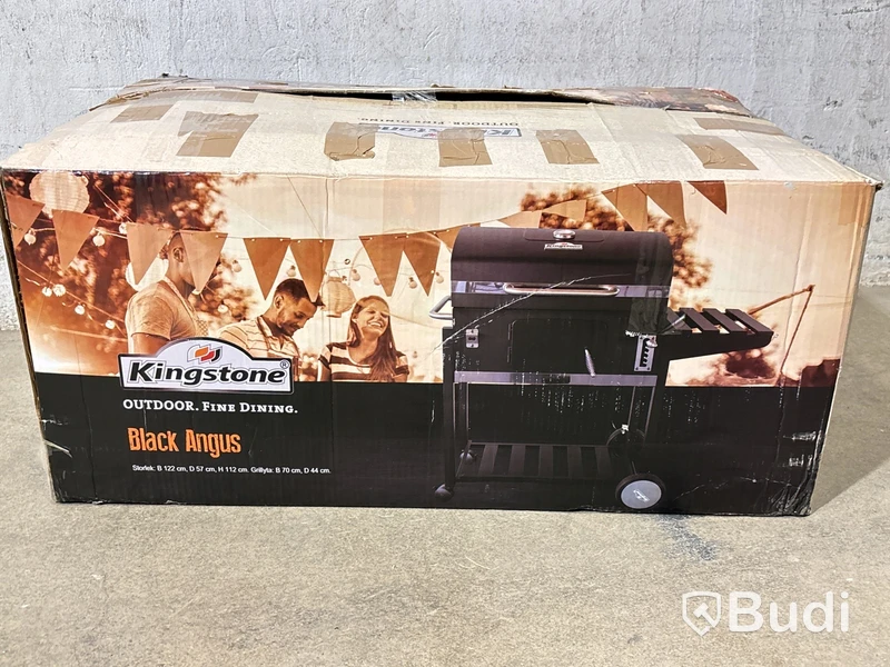 GRILLVAGN KINGSTONE BLACK ANGUS 71CM